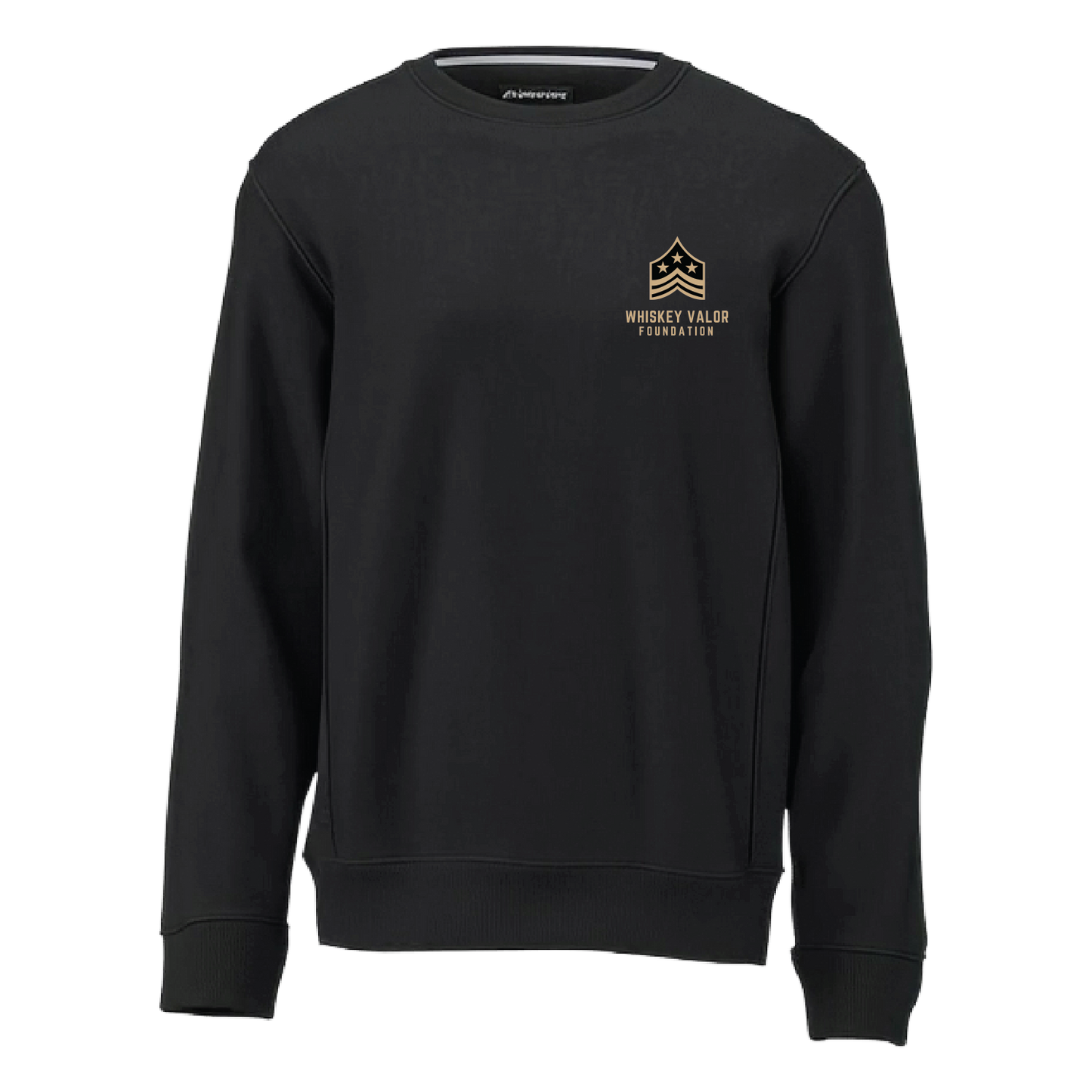 Whiskey Valor Foundation Embroidered Heavyweight Crewneck Sweatshirt