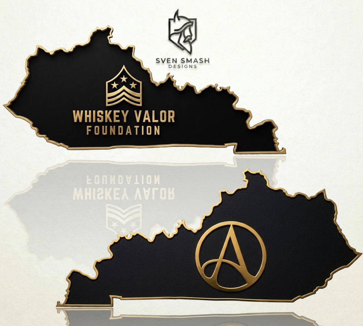Augusta x Whiskey Valor Challenge Coin