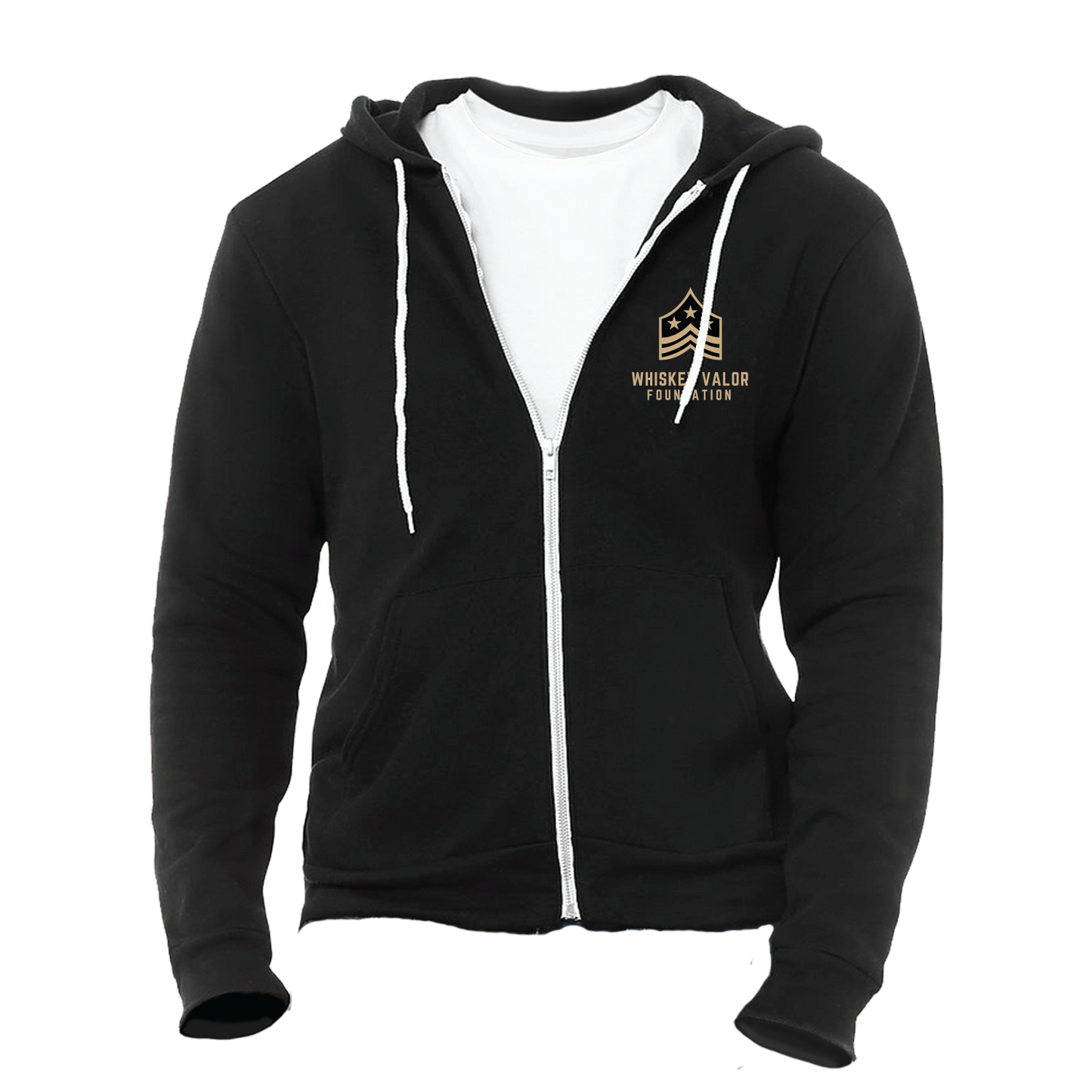 Whiskey Valor Foundation Full-Zip Hoodie