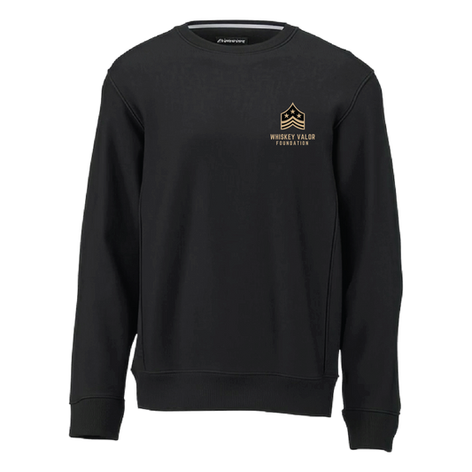 Whiskey Valor Foundation Embroidered Heavyweight Crewneck Sweatshirt