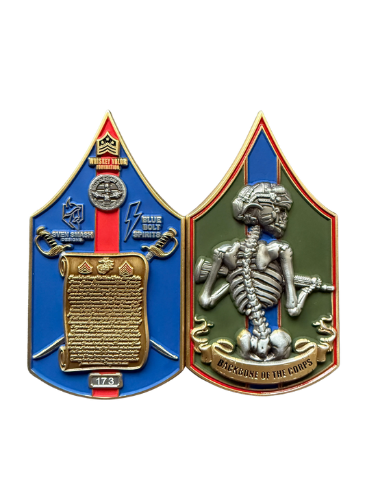 Marine NCO Sword Challenge Coin